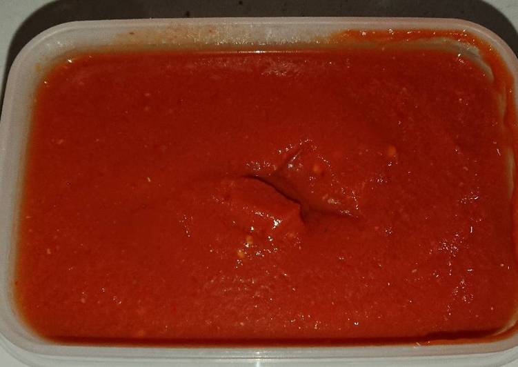Recipe of Ultimate Chilli sauce