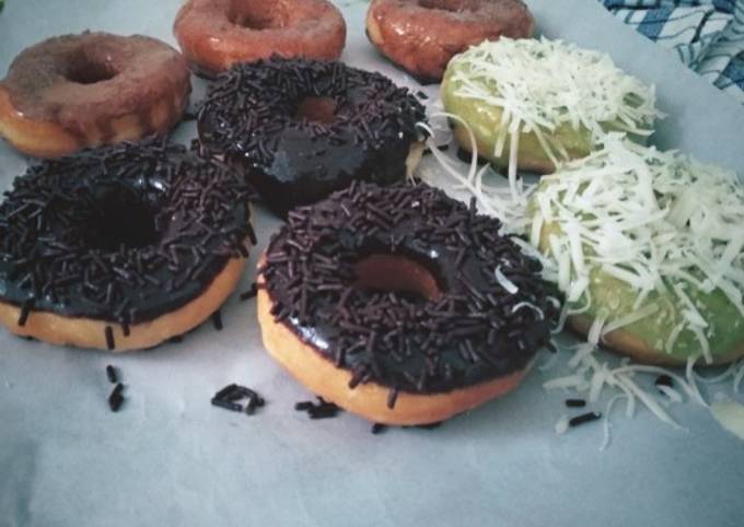 Glaze donat chocolatos