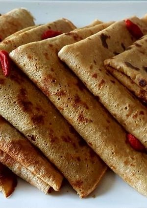 Une photo de Crêpes légères