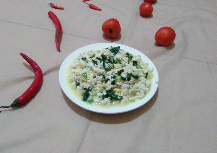 Orak_arik Tahu telur