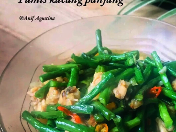 Langkah Mudah untuk Menyiapkan Resep Tumis kacang panjang tempe yang Menggugah Selera Anti Ribet, Menggugah Selera