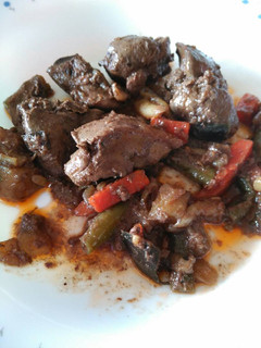 Una foto de Carne en salsa