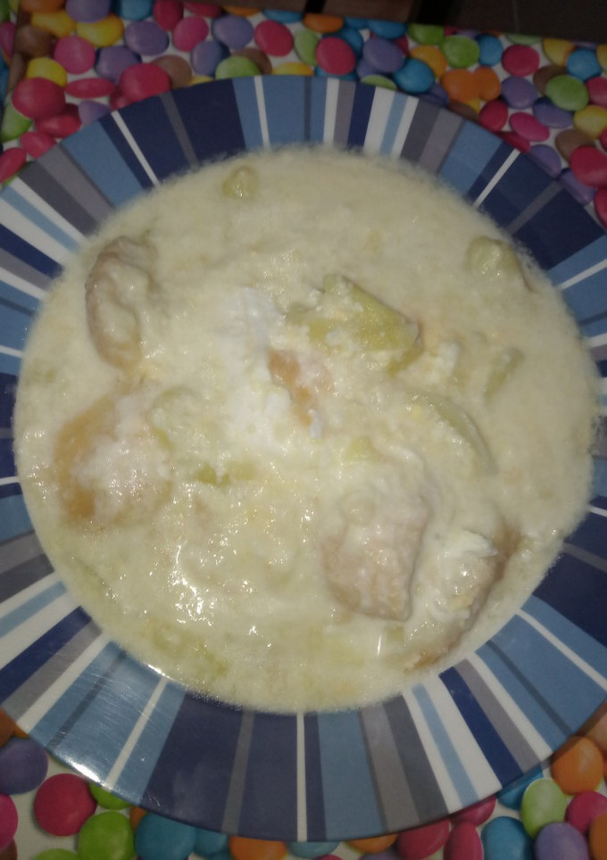 Una foto de Sopa mayonesa