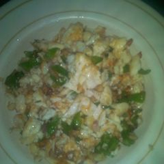 A picture of Fried eggs.