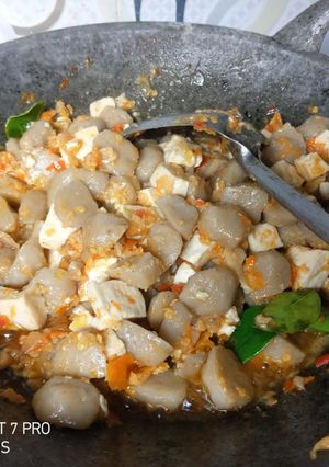 Foto resep Pentol tahu mercon