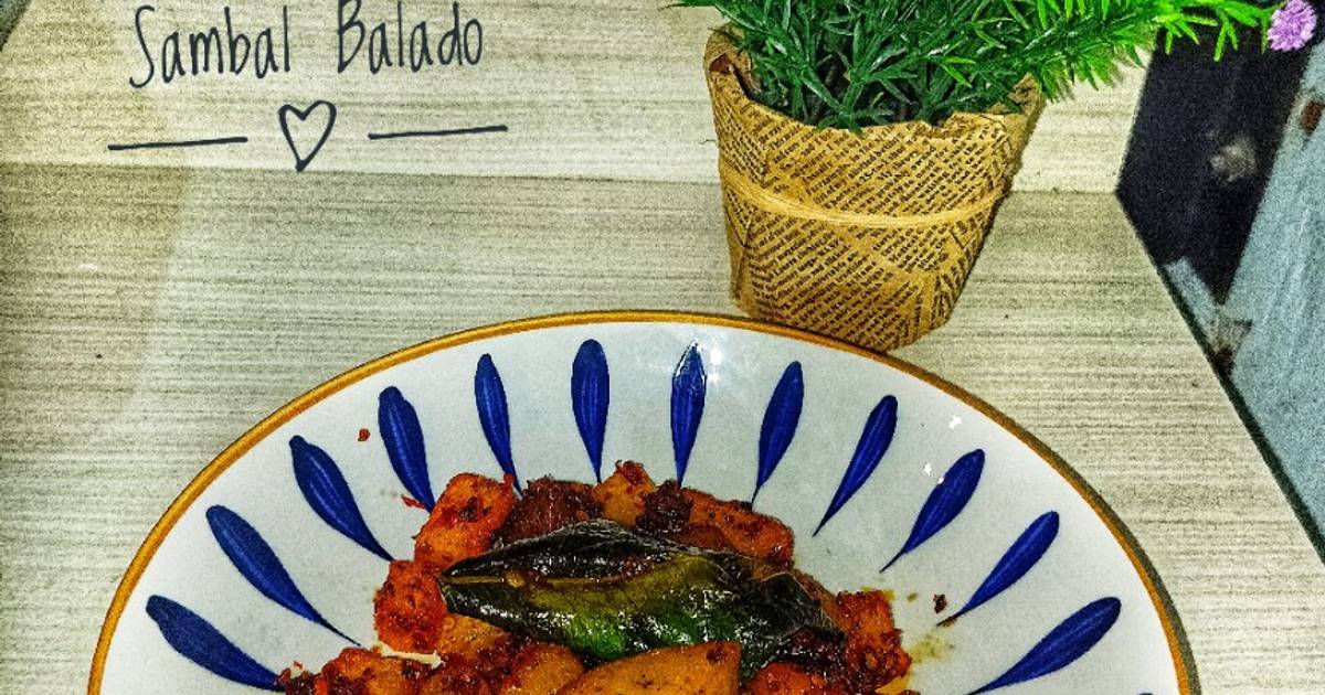 Resep Kentang Ati Sambal Balado Paling Praktis dan Simple