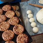 A picture of Koloocheh (stuffed cookies) (Iran).