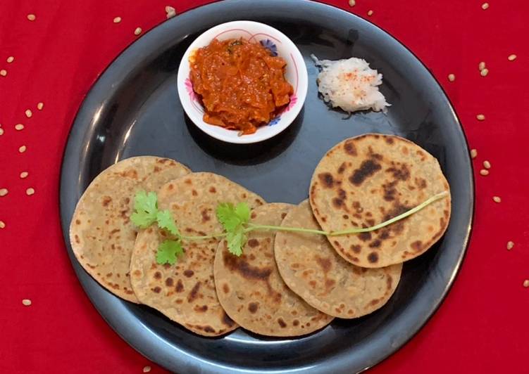 Recipe of Super Quick Homemade Horse gram Paratha