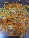Pollo alle verdure croccanti