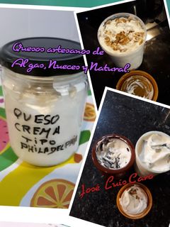 Una foto de Queso cremoso casero de sabores