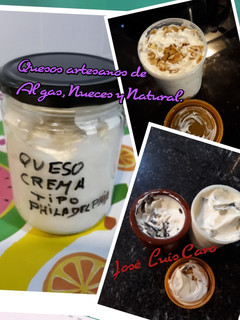 Una foto de Queso cremoso casero de sabores