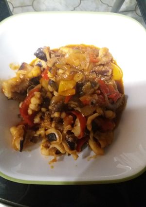 Foto resep Gurita pedas