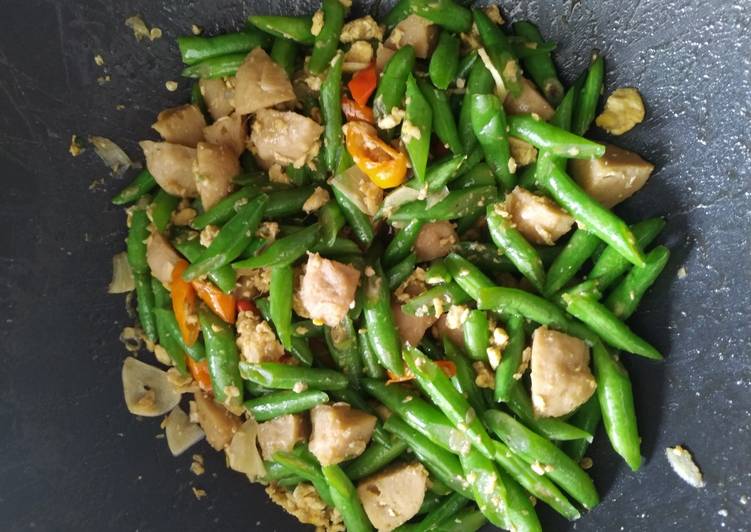 Tumis Buncis Bakso Telor