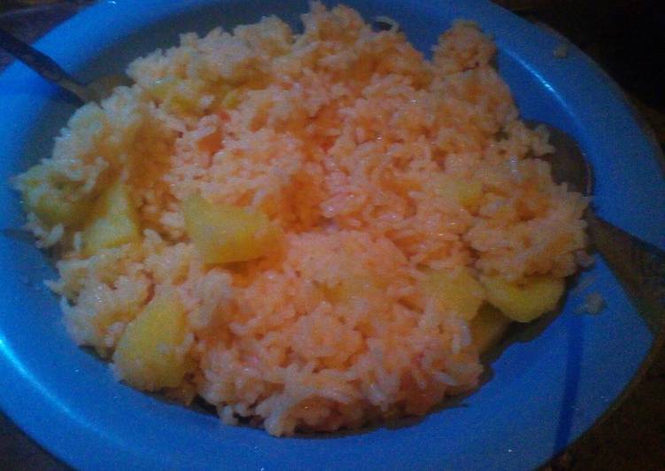 Easiest Way to Prepare Speedy Banana potato rice