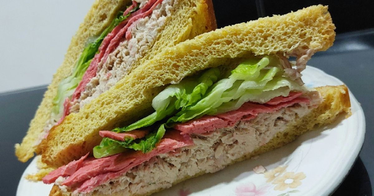 Anabolic Tuna Mayo Sandwich|High Protein, Low Calorie, Sugar Free