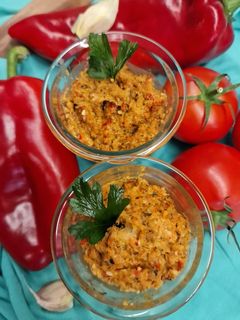 Kápia paprikás pástétom🌶 (VEGÁN) recept fotója