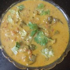 A picture of Shahi bhindi.
