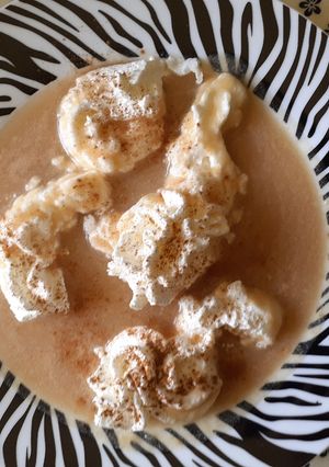 Főzött őszibarack krémleves hidegen (gluténmentes) recept fotója