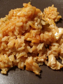 Una foto de Arroz con bacalao