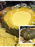 Fondue de queso y ahuyama (zapallo)