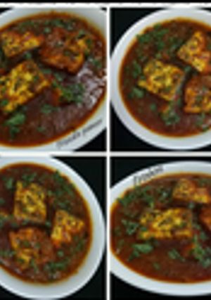 A picture of Masala paneer.