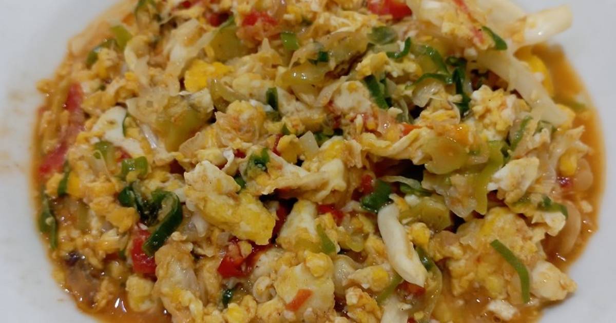 Resep Orak Arik Telur Asam Manis Oleh Diana Ratna Sari - Cookpad