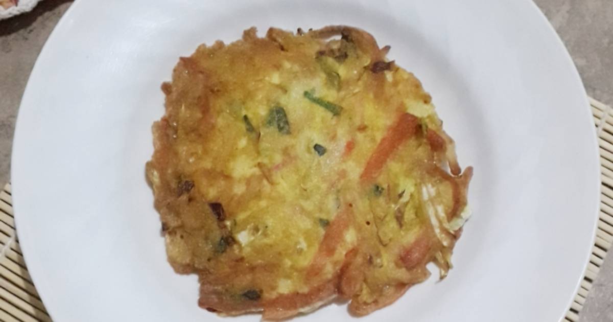 Resep Korean Crab Jeon/Crab Stick Omelette oleh Ani Brilian Cookpad