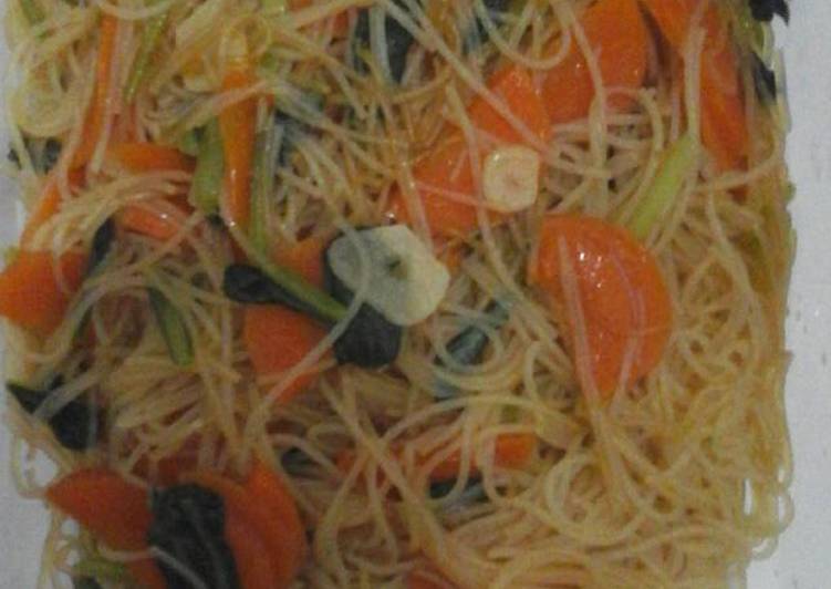 Bihun Goreng (Pakai Rice Cooker/ resep darurat anak kost)