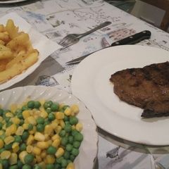 A picture of Soy Sauce Steak.