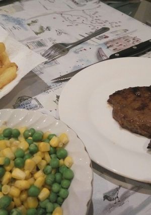 A picture of Soy Sauce Steak.