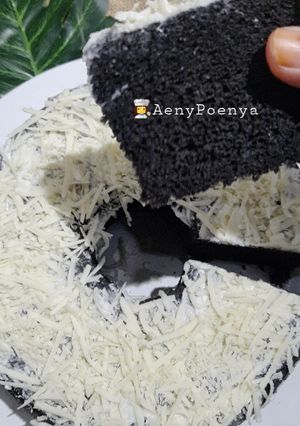 Foto resep Bolu kukus ketan hitam Gluten Free lembut menul anti gagal