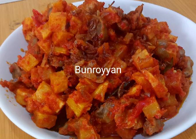 Resep memasak Sambel kentang ampla ayam sajian Idul Fitri dijamin sesuai selera