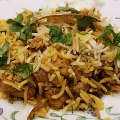 A picture of Veg Soya Biryani.