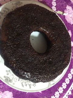 صورة لوصفة كيكة بگرگاع او شوكولاتة