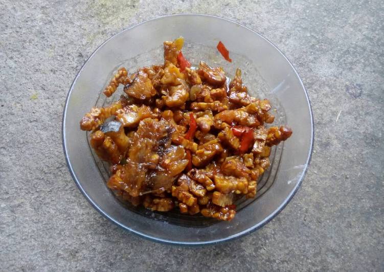 Resep Ikan Asin Kering Tempe Masak Asam | Cara Bikin Ikan Asin Kering Tempe Masak Asam Yang Mudah Dan Praktis