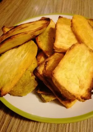A picture of Roasted Sweet Potatoes.
