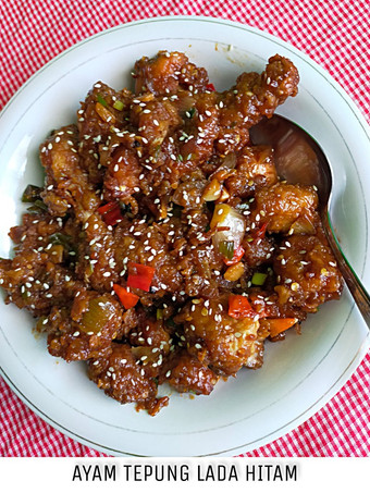 Langkah Mudah untuk Membuat Ayam tepung Lada Hitam Bunda Pasti Bisa