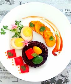 bữa sáng gạo lứt