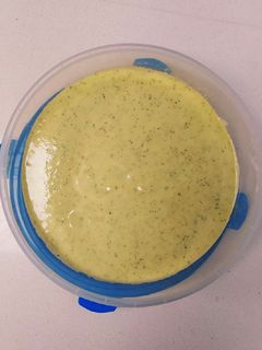 Una foto de Crema de calabacín Thermomix