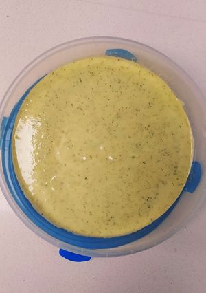 Una foto de Crema de calabacín Thermomix