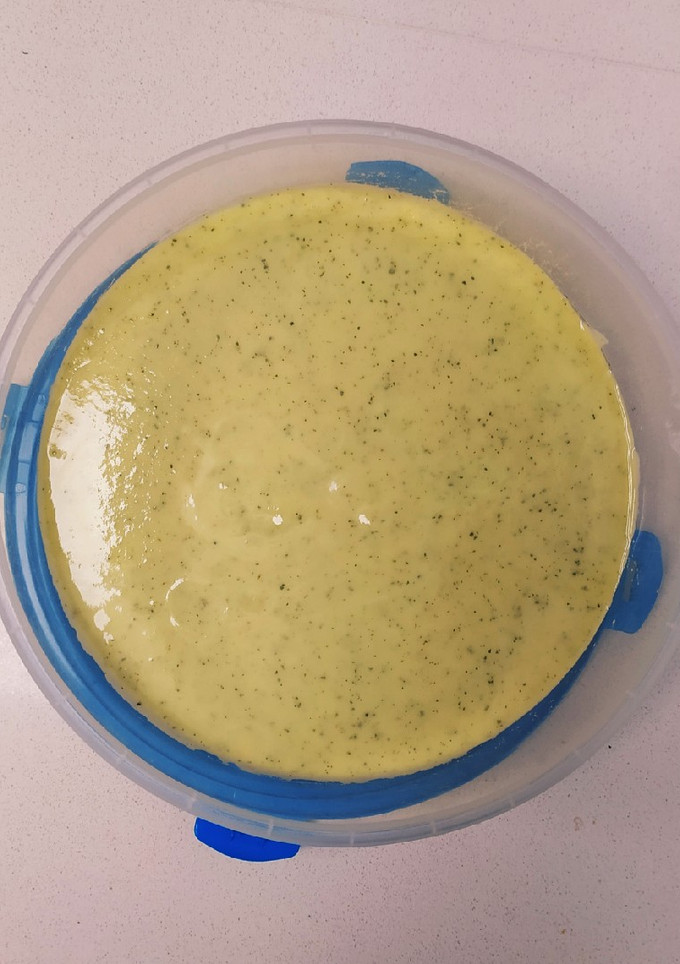 Una foto de Crema de calabacín Thermomix