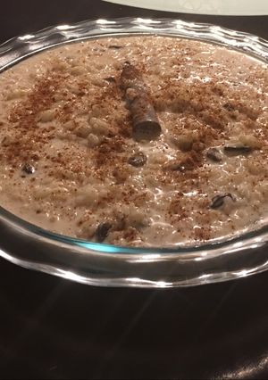 Una foto de Arroz con dulce