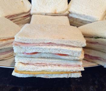 Easy Make Recipe Argentinian Crumb Sandwiches Delicious Simple