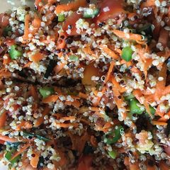 A picture of Vegetarian Quinoa salad.