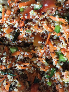 A picture of Vegetarian Quinoa salad.