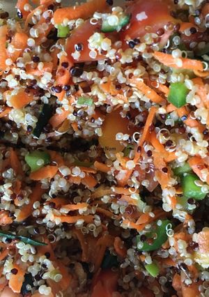 A picture of Vegetarian Quinoa salad.