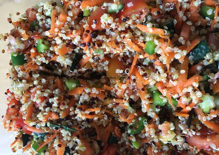 Recipe of Ultimate Vegetarian Quinoa salad