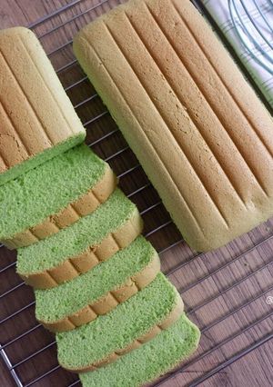 Foto resep Ogura pandan cake