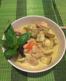 Cà ri xanh Thái Lan (Thai Green Curry with Chicken)