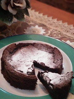 Foto resep Gateau au Chocolat (tanpa tepung)